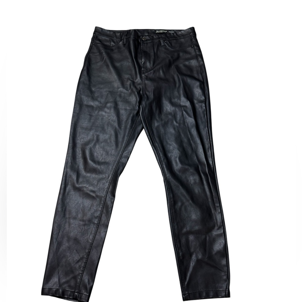 🖤 BlankNYC Mid-Rise Skinny Faux Leather Pants Women’s 32 Sleek Moto Look 🖤
